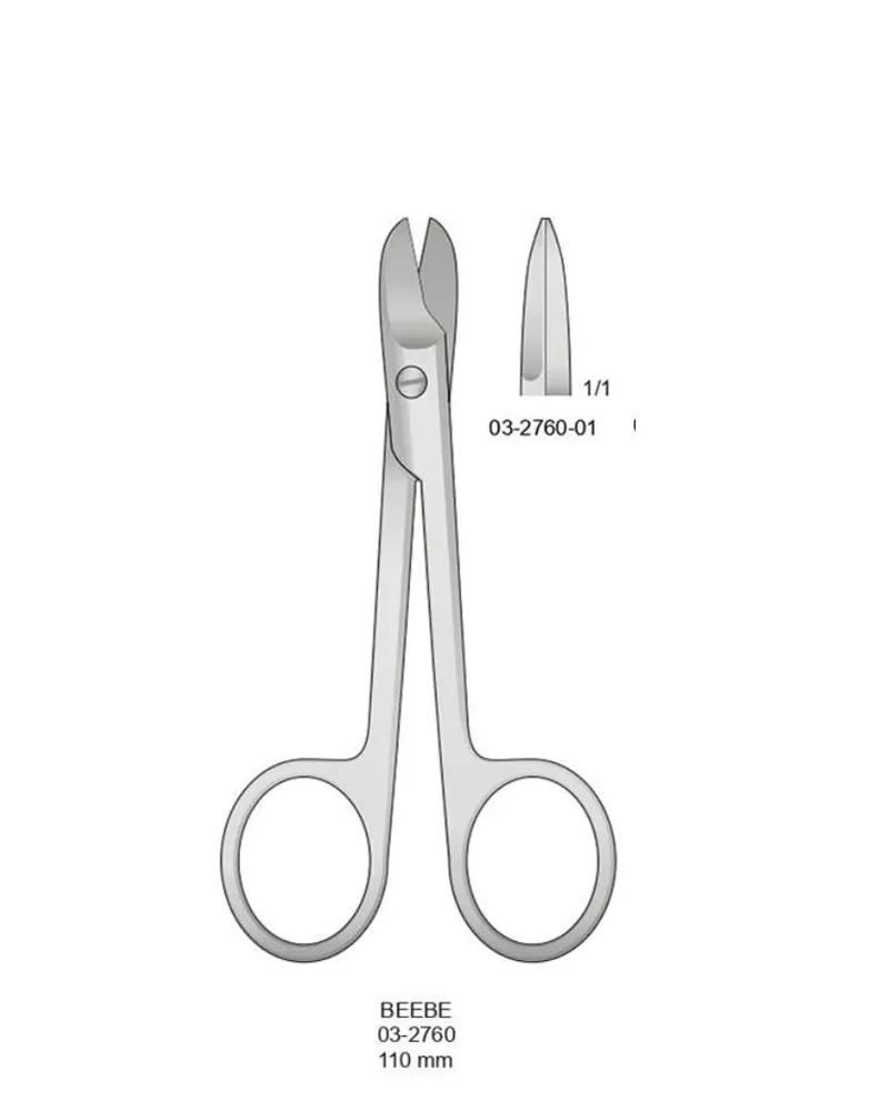 BEEBE 110mm Wire and Plate Cutting Scissors