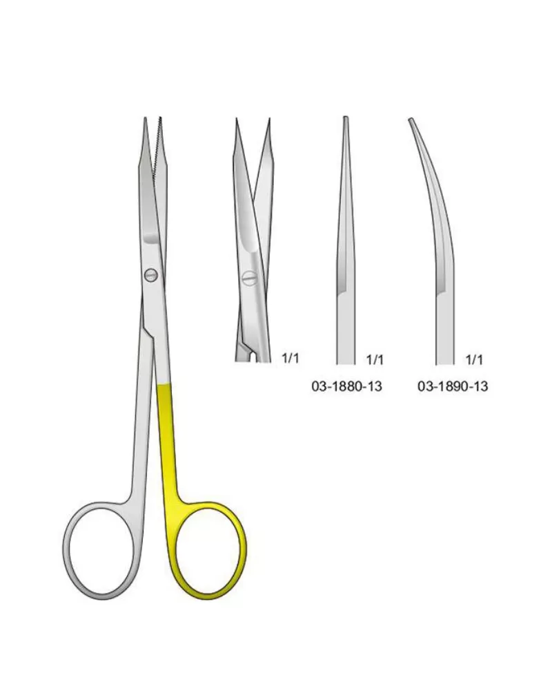 Goldman-Fox 135mm Single-Handed Scissors