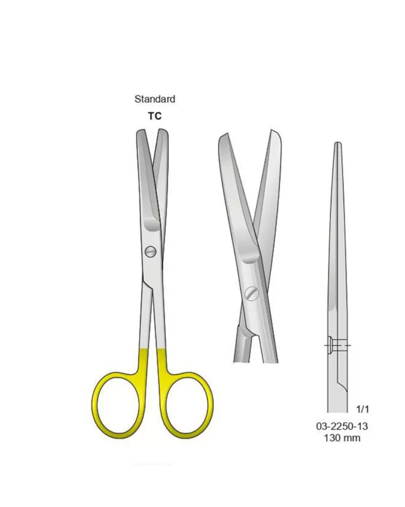 Standard TC Scissors 135mm